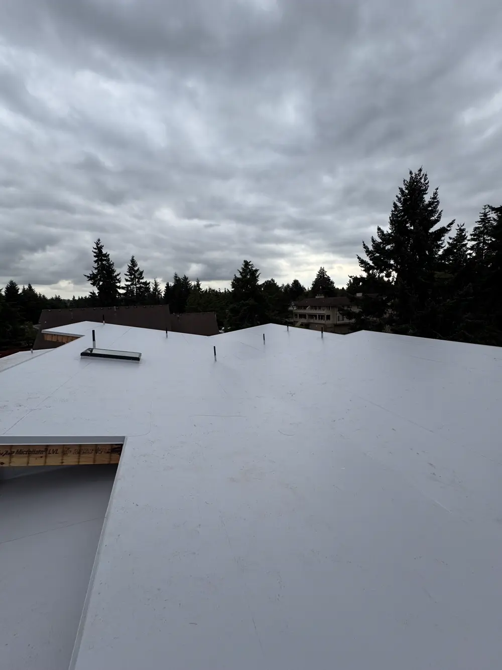 Commercial Flat Roofing (TPO, PVC, DeckTec)